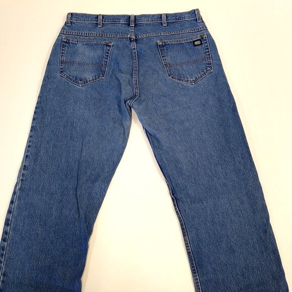 Key Industries Jeans Men W38 Relaxed Fit Heavyweight Enzyme Washed Denim 4876.45 - Picture 6 of 11